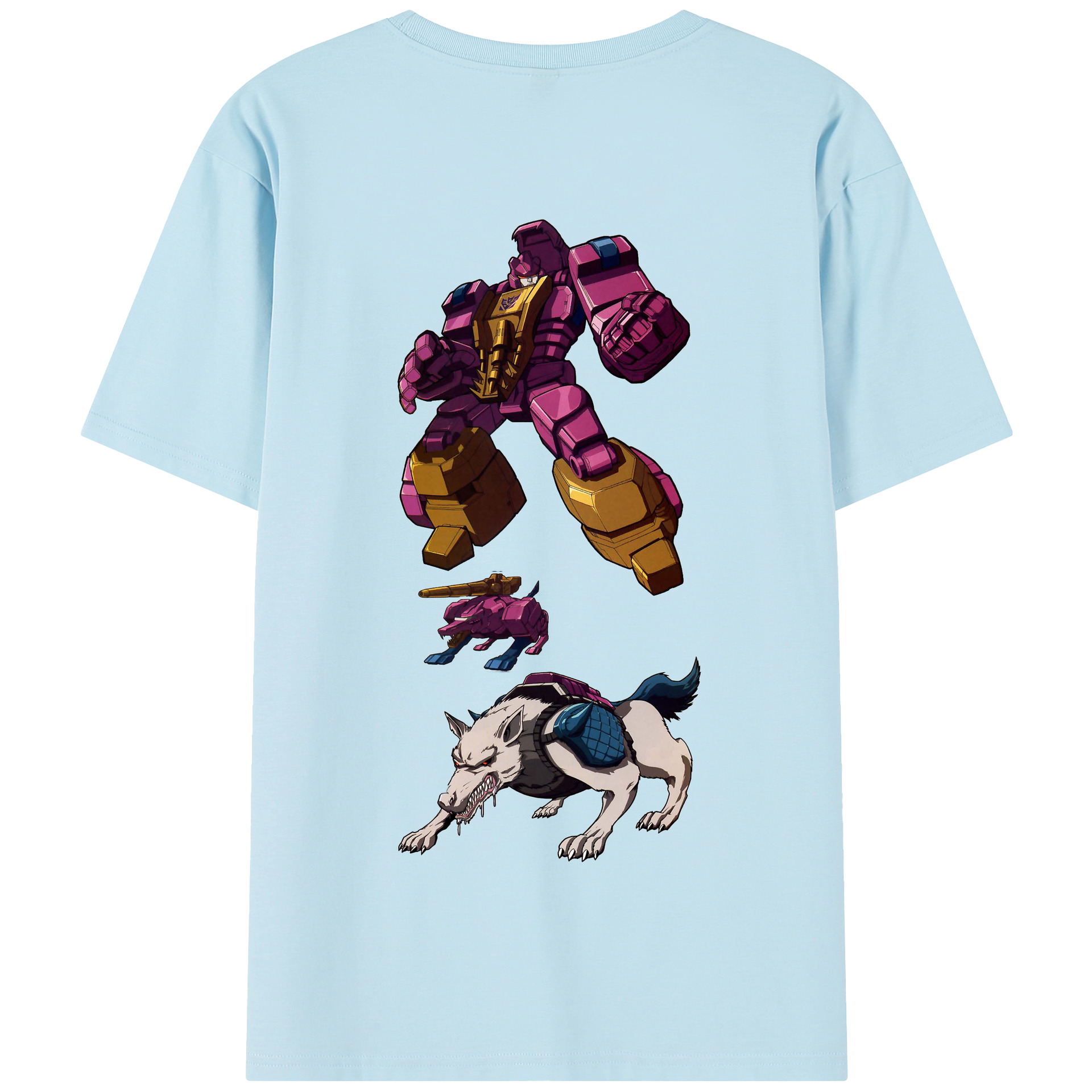 （画像用）  綿100％半袖Tシャツ（背面プリント）